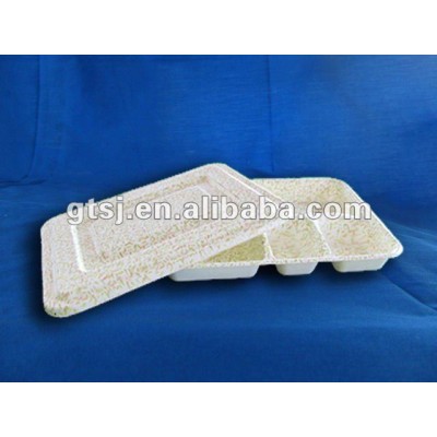 biodegradable compartment trays