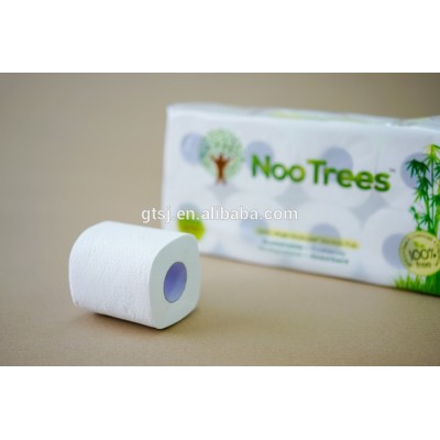 Compostable Bamboo Tissue White Color and Brown Color