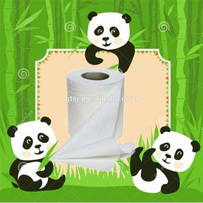 Eco Friendly Bamboo Toilet Paper White Color and Brown Color